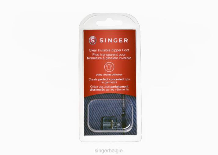 SINGER onzichtbare ritsvoet voor naai- en borduurmachines uit de se91-serie ZB02105 accessoires