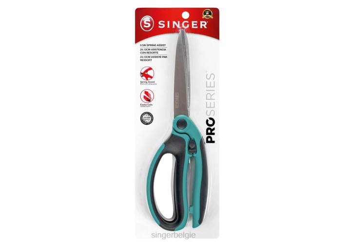 SINGER 9,5" proserie schaar met veerondersteuning en comfortabele grip ZB02162 accessoires